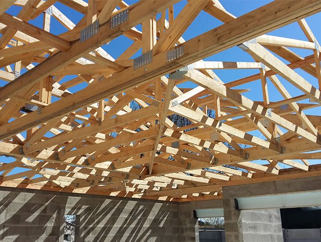 Charpente ossature, bardage, terrasse, bois